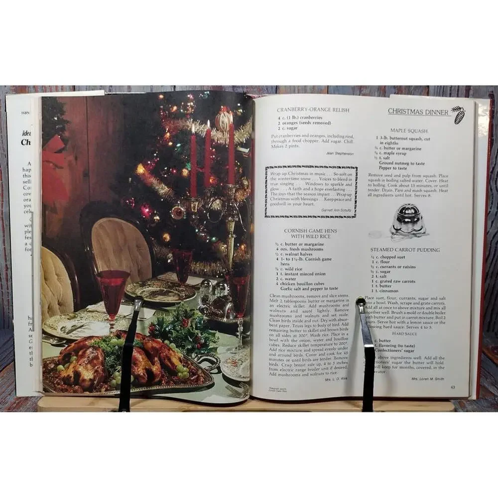 Ideals Christmas Cookbook Treasury by Bonanza‎ Books